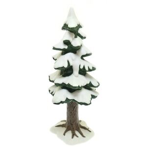 DEPT 56 VILLAGE ACCESSORIES VILLAGE PORCELAIN PINE - LARGE - RETIRED